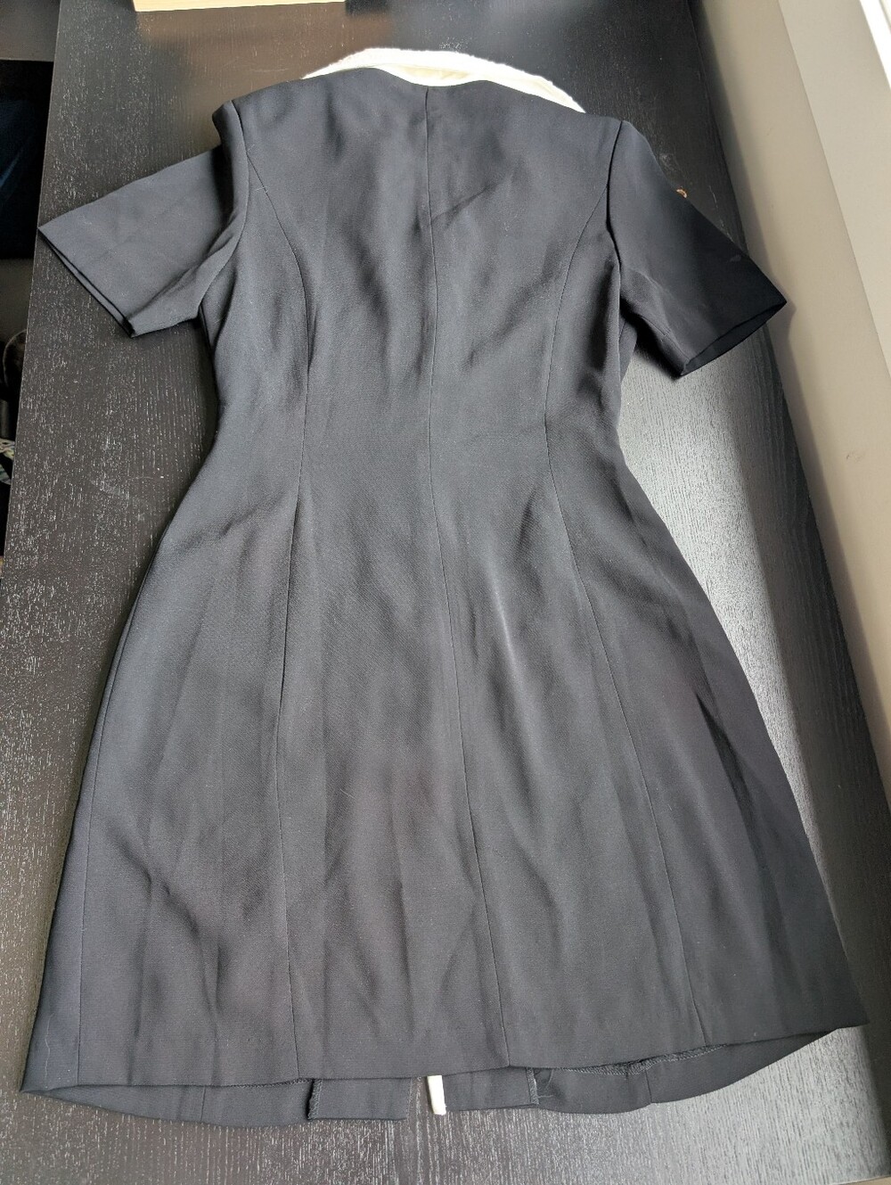 Vintage 90's Mini Dress in Black and White - Picture 2 of 10